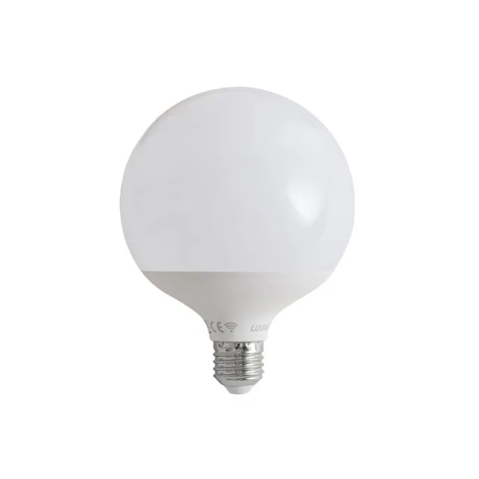 Smart E27 LED lamp G120 mat RGBW 9W 806 lm 2700-6500K