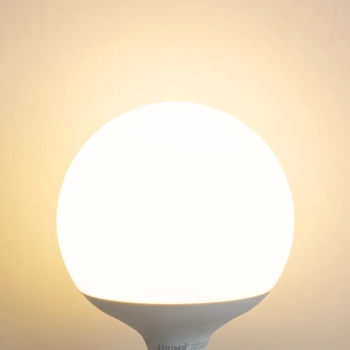 Smart E27 LED lamp G120 mat RGBW 9W 806 lm 2700-6500K