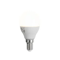 Smart E14 LED lamp G45 opaal RGBW 4.9W 470 lm 2700-6500K