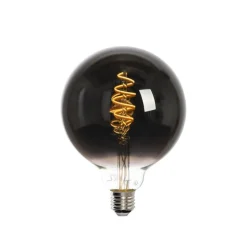 Smart E27 LED lamp G125 zwart 4W 60 lm 1800-3000K