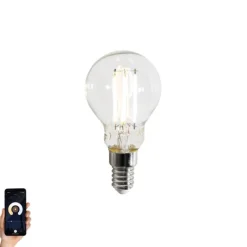 Smart E14 LED lamp P45 helder 4.2W 470 lm 2700-6500K