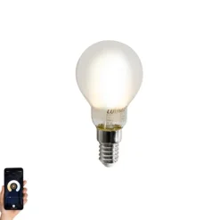 Smart E14 LED lamp P45 mat 4.2W 470 lm 2700-6500K