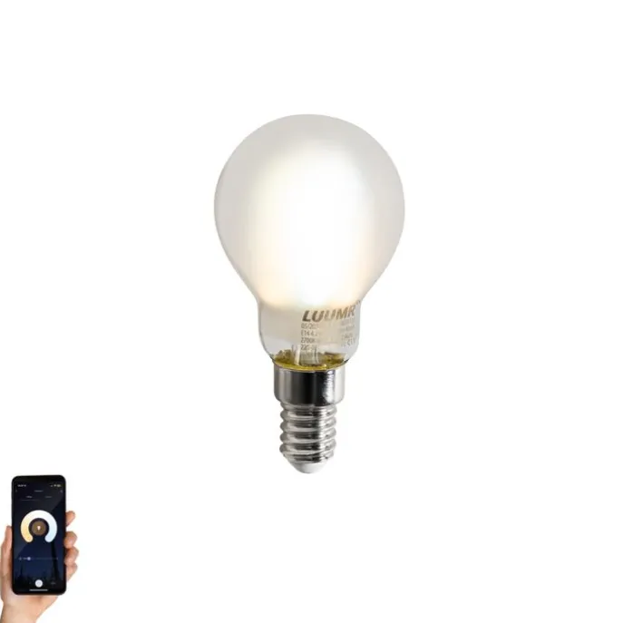 Smart E14 LED lamp P45 mat 4.2W 470 lm 2700-6500K