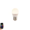 Smart E27 LED lamp P45 opaal glas 4,9W 470 lm 2200-4000K