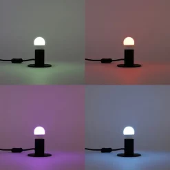 Smart E27 LED lamp P45 opaal glas 4,9W 470 lm 2200-4000K