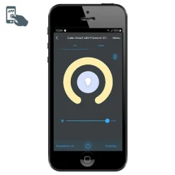 Smart E27 LED lamp ST64 smoke 7W 400 lm 1800K