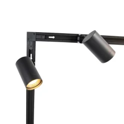 Smart 1-fase railsysteem incl. 14 Wifi GU10 zwart - Iconic Jeana