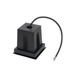 Smart grondspot zwart verstelbaar IP65 incl. Wifi GU10 50mm - Oneon