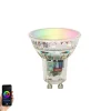 Smart GU10 LED lamp RGBW 4,5W 350 lm 2700-6000K
