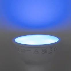 Smart GU10 50mm dimbare LED lamp opaal RGBW 4.7W 400 lm 2700-6500K