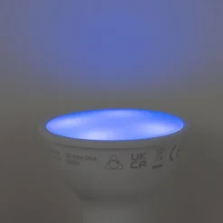 Smart GU10 50mm dimbare LED lamp opaal RGBW 4.7W 400 lm 2700-6500K