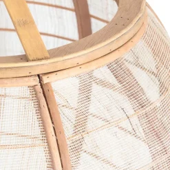 Smart hanglamp bruin 58 cm incl. Wifi G95 - Pascal