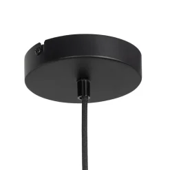 Smart hanglamp bruin 58 cm incl. Wifi G95 - Pascal