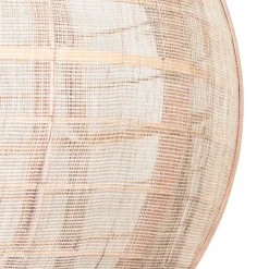 Smart hanglamp bruin 58 cm incl. Wifi G95 - Pascal