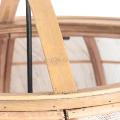 Smart hanglamp bruin 58 cm incl. Wifi G95 - Pascal