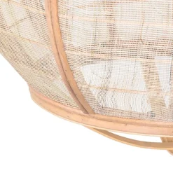 Smart hanglamp bruin 58 cm incl. Wifi G95 - Pascal