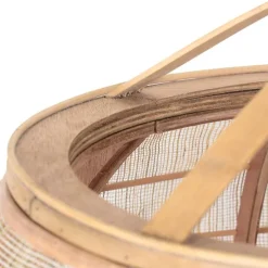 Smart hanglamp bruin 58 cm incl. Wifi G95 - Pascal