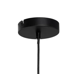 Smart hanglamp bruin 48 cm incl. Wifi G95 - Rob