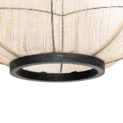 Smart hanglamp bruin 48 cm incl. Wifi G95 - Rob