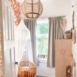 Smart hanglamp bruin 50 cm incl. Wifi G95 - Pascal