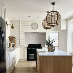 Smart hanglamp bruin 50 cm incl. Wifi G95 - Pascal