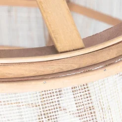 Smart hanglamp bruin 50 cm incl. Wifi G95 - Pascal