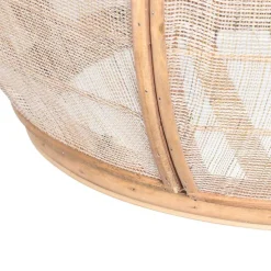 Smart hanglamp bruin 50 cm incl. Wifi G95 - Pascal