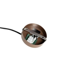 Smart hanglamp donkerbrons met dubbele kap incl. Wifi G95 - Pua