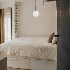 Smart hanglamp goud met opaal glas incl. Wifi P45- Flore