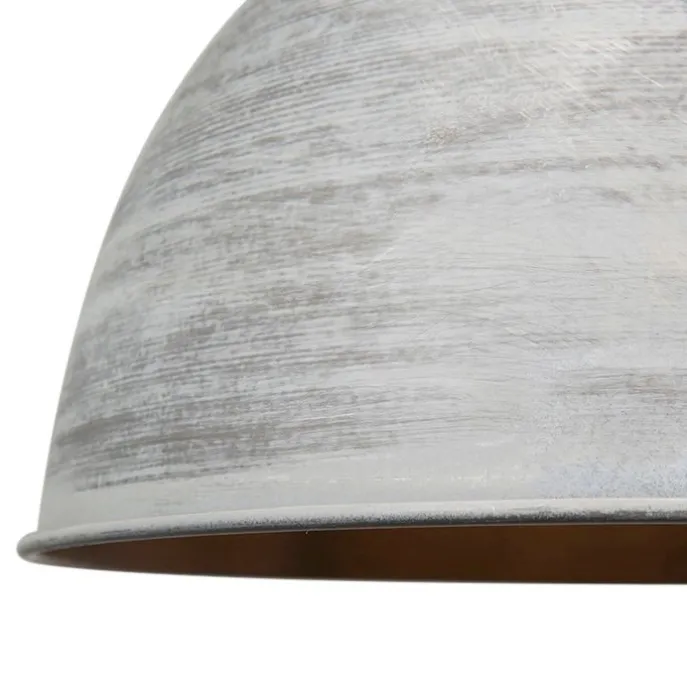 Smart hanglamp grijs 30 cm incl. wifi A60 lichtbron - Dory