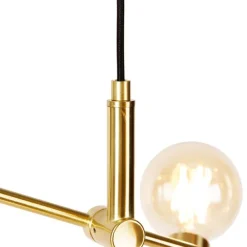 Smart hanglamp messing 6-lichts incl. Wifi G95 - Sydney