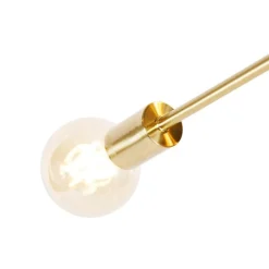 Smart hanglamp messing 6-lichts incl. Wifi G95 - Sydney