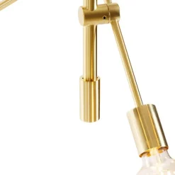 Smart hanglamp messing 6-lichts incl. Wifi G95 - Sydney