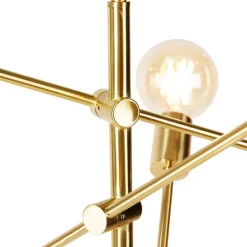 Smart hanglamp messing 6-lichts incl. Wifi G95 - Sydney