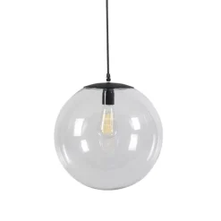Smart hanglamp transparant 35 cm incl. WiFi A60 - Pallon