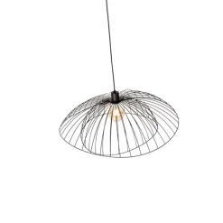 Smart hanglamp zwart 66 cm incl. Wifi G95 - Pua