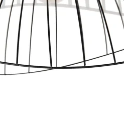 Smart hanglamp zwart 66 cm incl. Wifi G95 - Pua