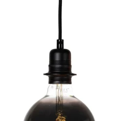 Smart hanglamp zwart incl. 2 Wifi G125 - Cava