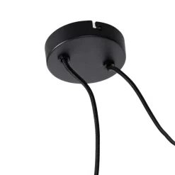 Smart hanglamp zwart incl. 2 Wifi G125 - Cava