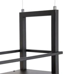 Smart hanglamp zwart incl. WiFi A60 - Cage Rack