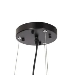 Smart hanglamp zwart 16-lichts verstelbaar incl. 16 Wifi A60 - Hobby Spinne