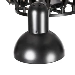 Smart hanglamp zwart 16-lichts verstelbaar incl. 16 Wifi A60 - Hobby Spinne