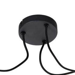 Smart hanglamp zwart 3-lichts incl. Wifi G95 - Cava