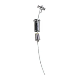 Smart hanglamp zwart met hout 4-lichts incl. Wifi G95 - Shelf