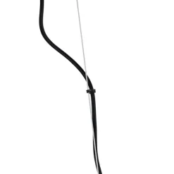 Smart hanglamp zwart met smoke glas 8-lichts incl. 8 Wifi G9 - Uvas