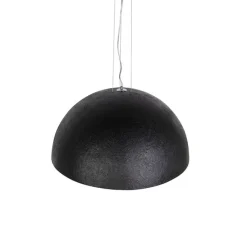 Smart hanglamp zwart met goud 70 cm incl. Wifi A60 - Magna