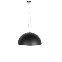 Smart hanglamp zwart met goud 70 cm incl. Wifi A60 - Magna