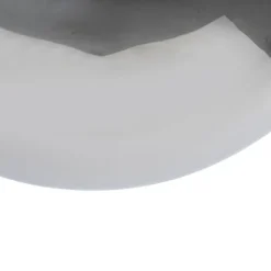 Smart hanglamp zwart met smoke glas 30 cm incl. Wifi ST64 - Pallon