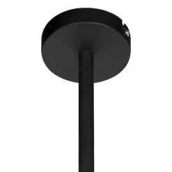 Smart hanglamp zwart verstelbaar incl. 6 Wifi B35 - Lofty