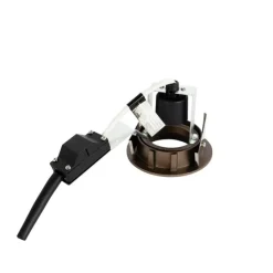 Smart inbouwspot donkerbrons kantelbaar incl. Wifi GU10 50mm - Cisco